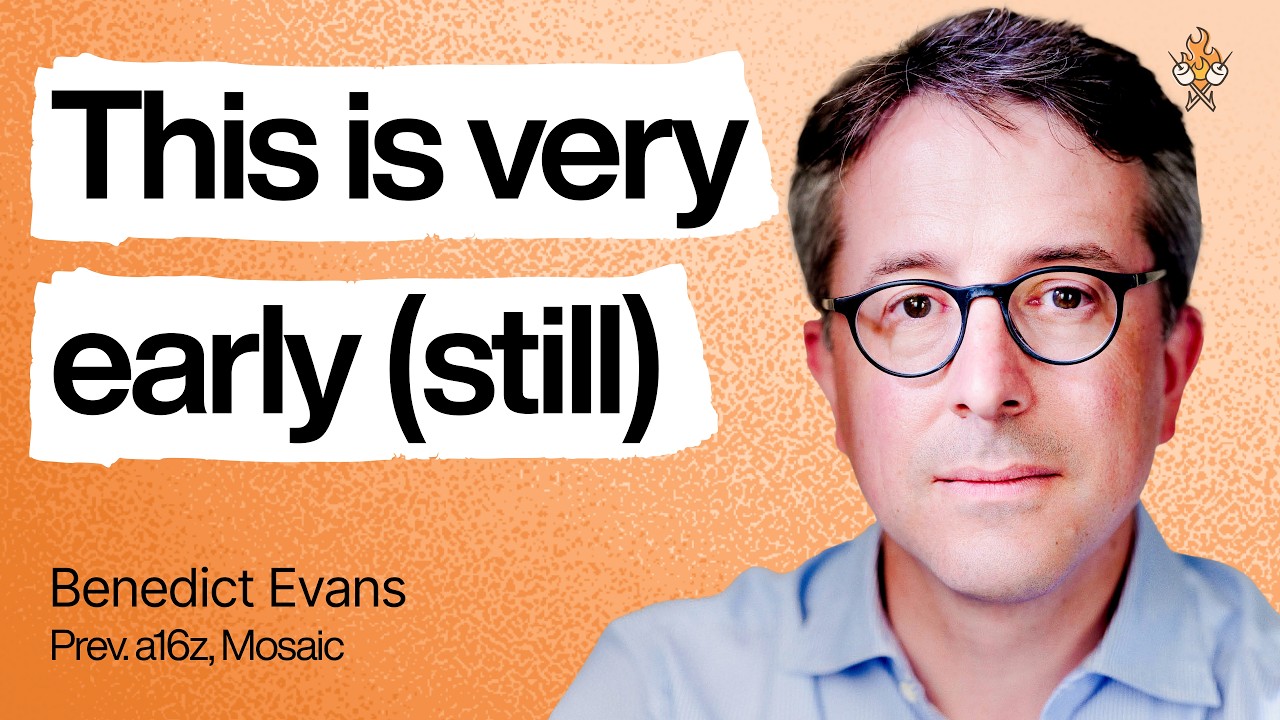 A rational conversation on where AI is actually going | Benedict Evans