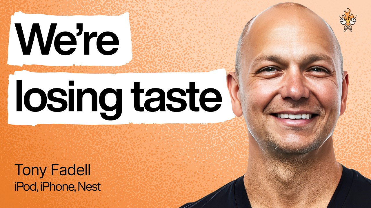 Tony Fadell: How to build real taste (and why AI makes it matter more)