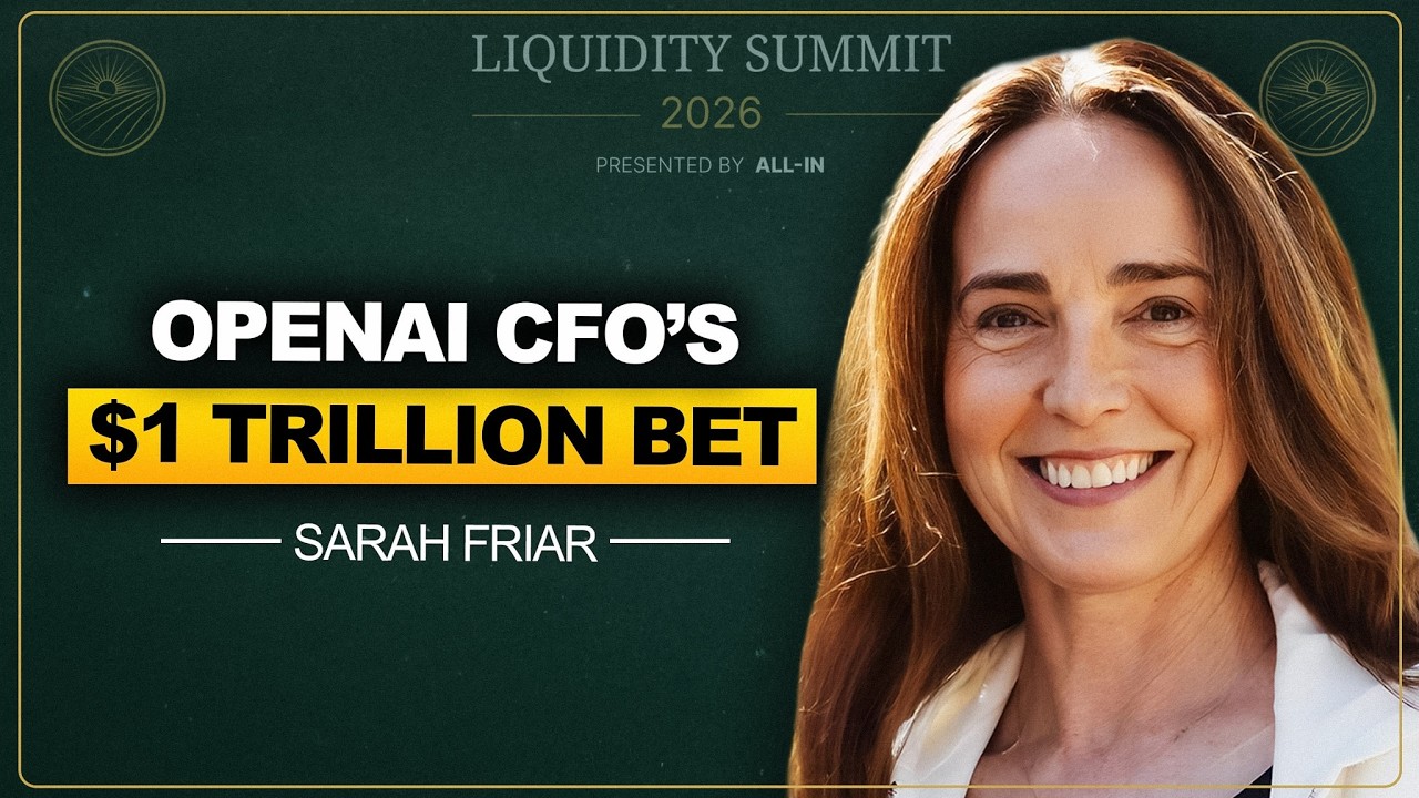 OpenAI CFO Sarah Friar on IPO, AI Rivalries, New Device, and Spending $100B+ on Compute