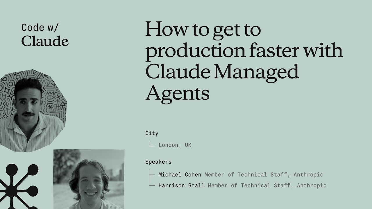 How to get to production faster with Claude Managed Agents